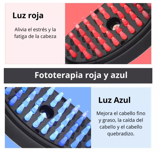 Cepillo capilar restaurador - detalle de cerdas